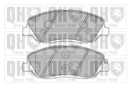 Комплект тормозных колодок QUINTON HAZELL BP1595