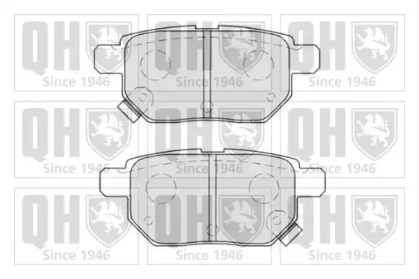 Комплект тормозных колодок QUINTON HAZELL BP1619
