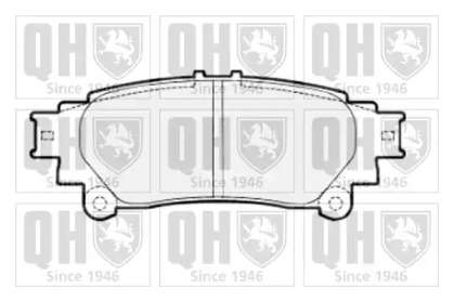 Комплект тормозных колодок QUINTON HAZELL BP1700