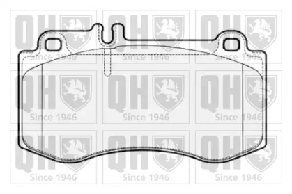 Комплект тормозных колодок QUINTON HAZELL BP1789