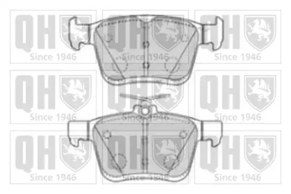 Комплект тормозных колодок QUINTON HAZELL BP1821