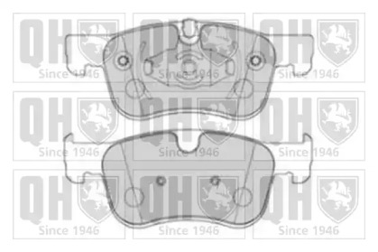 Комплект тормозных колодок QUINTON HAZELL BP1826