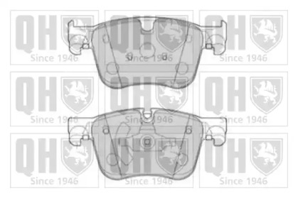 Комплект тормозных колодок QUINTON HAZELL BP1827