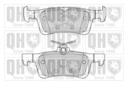 Комплект тормозных колодок QUINTON HAZELL BP1831