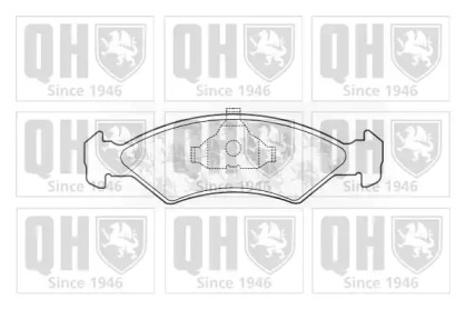 Комплект тормозных колодок QUINTON HAZELL BP311