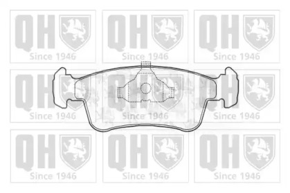 Комплект тормозных колодок QUINTON HAZELL BP662