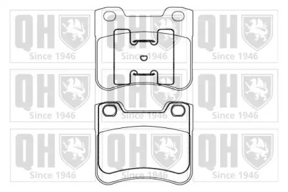 Комплект тормозных колодок QUINTON HAZELL BP870