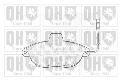 Комплект тормозных колодок QUINTON HAZELL BP903