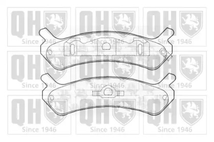 Комплект тормозных колодок QUINTON HAZELL BP915