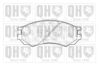 Комплект тормозных колодок QUINTON HAZELL BP976