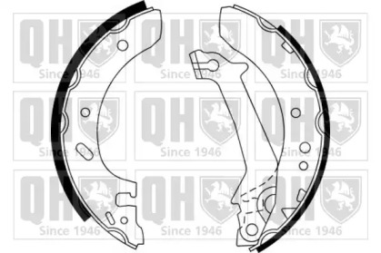 Комлект тормозных накладок QUINTON HAZELL BS1132