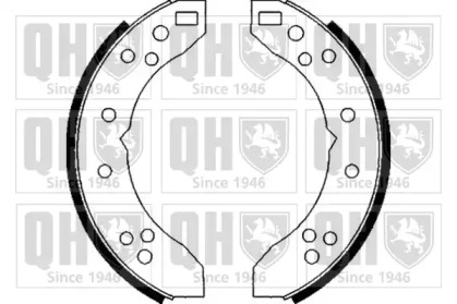 Комлект тормозных накладок QUINTON HAZELL BS516