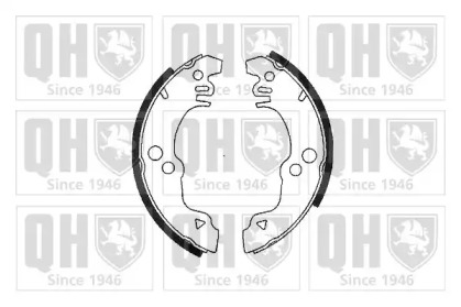 Комлект тормозных накладок QUINTON HAZELL BS542