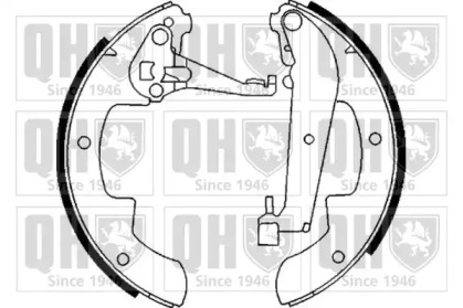 Комлект тормозных накладок QUINTON HAZELL BS706