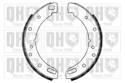 Комлект тормозных накладок QUINTON HAZELL BS784