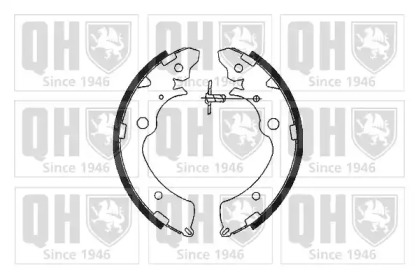 Комлект тормозных накладок QUINTON HAZELL BS816