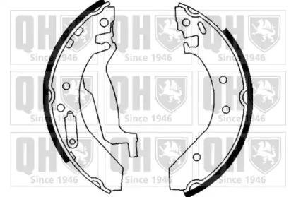 Комлект тормозных накладок QUINTON HAZELL BS820