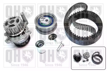 Комплект водяного насоса / зубчатого ремня QUINTON HAZELL QBPK7080