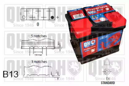 Аккумулятор QUINTON HAZELL QBT0635