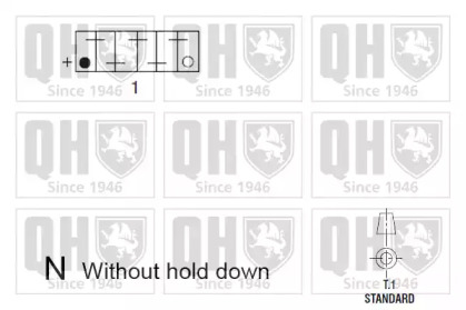 Аккумулятор QUINTON HAZELL QBT644C