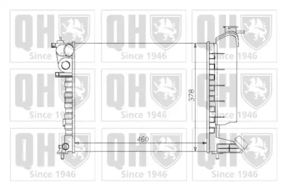 Теплообменник QUINTON HAZELL QER1045