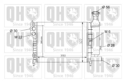 Теплообменник QUINTON HAZELL QER1049