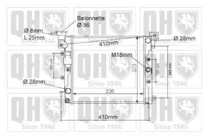 Теплообменник QUINTON HAZELL QER1068