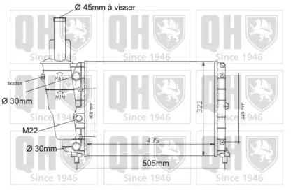 Теплообменник QUINTON HAZELL QER1090