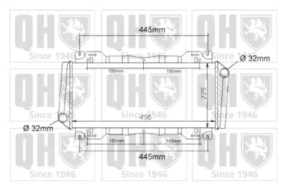 Теплообменник QUINTON HAZELL QER1101