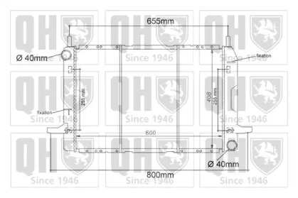 Теплообменник QUINTON HAZELL QER1119