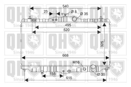 Теплообменник QUINTON HAZELL QER1129