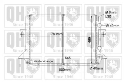 Теплообменник QUINTON HAZELL QER1133