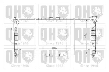 Теплообменник QUINTON HAZELL QER1146