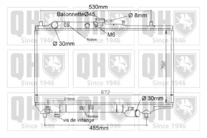 Теплообменник QUINTON HAZELL QER1151