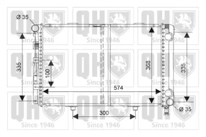 Теплообменник QUINTON HAZELL QER1180