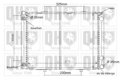 Теплообменник QUINTON HAZELL QER1189