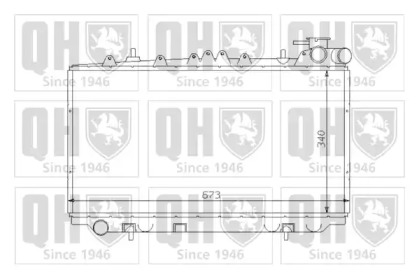 Теплообменник QUINTON HAZELL QER1212