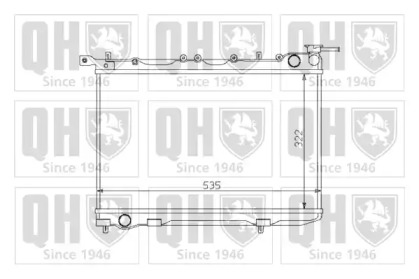 Теплообменник QUINTON HAZELL QER1218