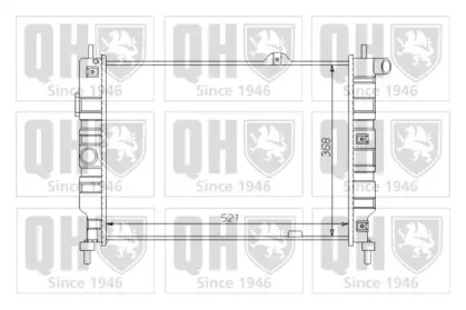 Теплообменник QUINTON HAZELL QER1233