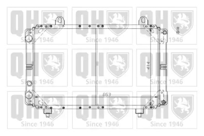 Теплообменник QUINTON HAZELL QER1274