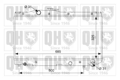 Теплообменник QUINTON HAZELL QER1380