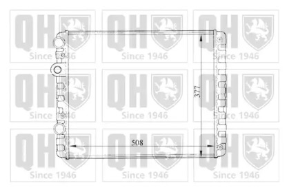 Теплообменник QUINTON HAZELL QER1417