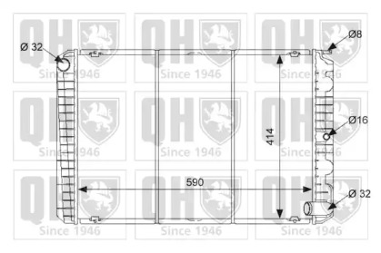 Теплообменник QUINTON HAZELL QER1430