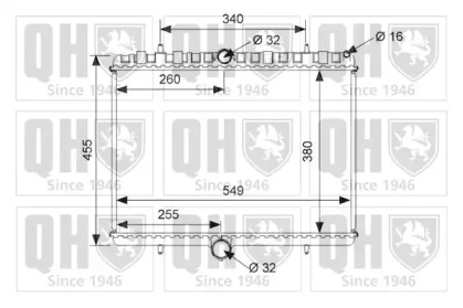 Теплообменник QUINTON HAZELL QER1489