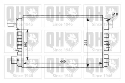 Теплообменник QUINTON HAZELL QER1518