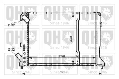 Теплообменник QUINTON HAZELL QER1538