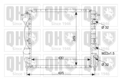 Теплообменник QUINTON HAZELL QER1551