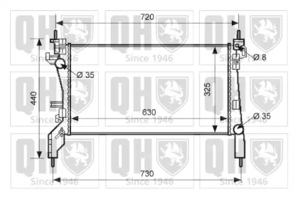 Теплообменник QUINTON HAZELL QER1571