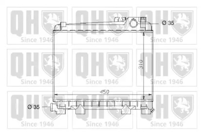 Теплообменник QUINTON HAZELL QER1594