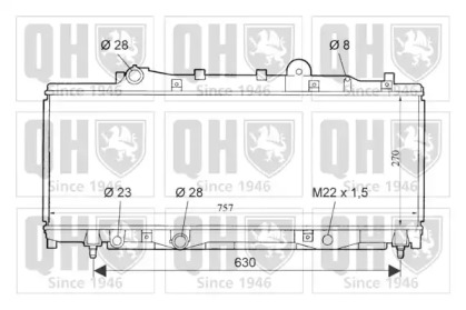 Теплообменник QUINTON HAZELL QER1619